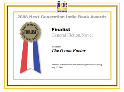 2008 Next Generation Indie Book Award